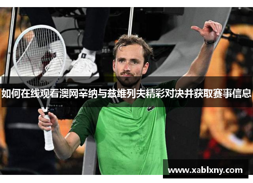 如何在线观看澳网辛纳与兹维列夫精彩对决并获取赛事信息